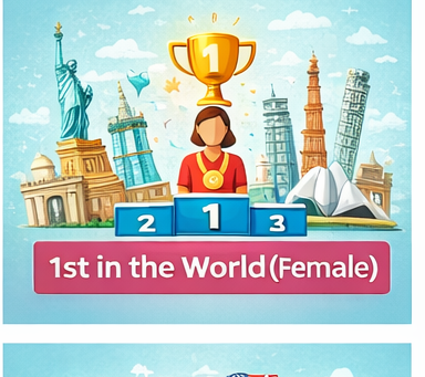 1st in the World(Female)