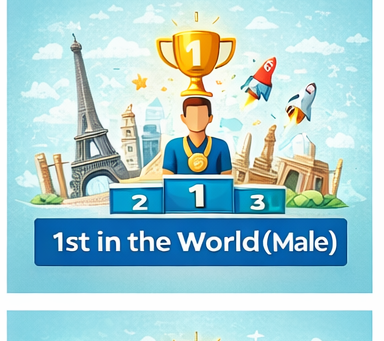 1st in the World(Male)